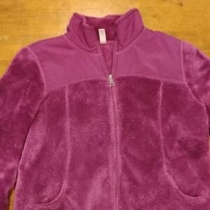 Exertek Plush Magenta Fleece Jacket